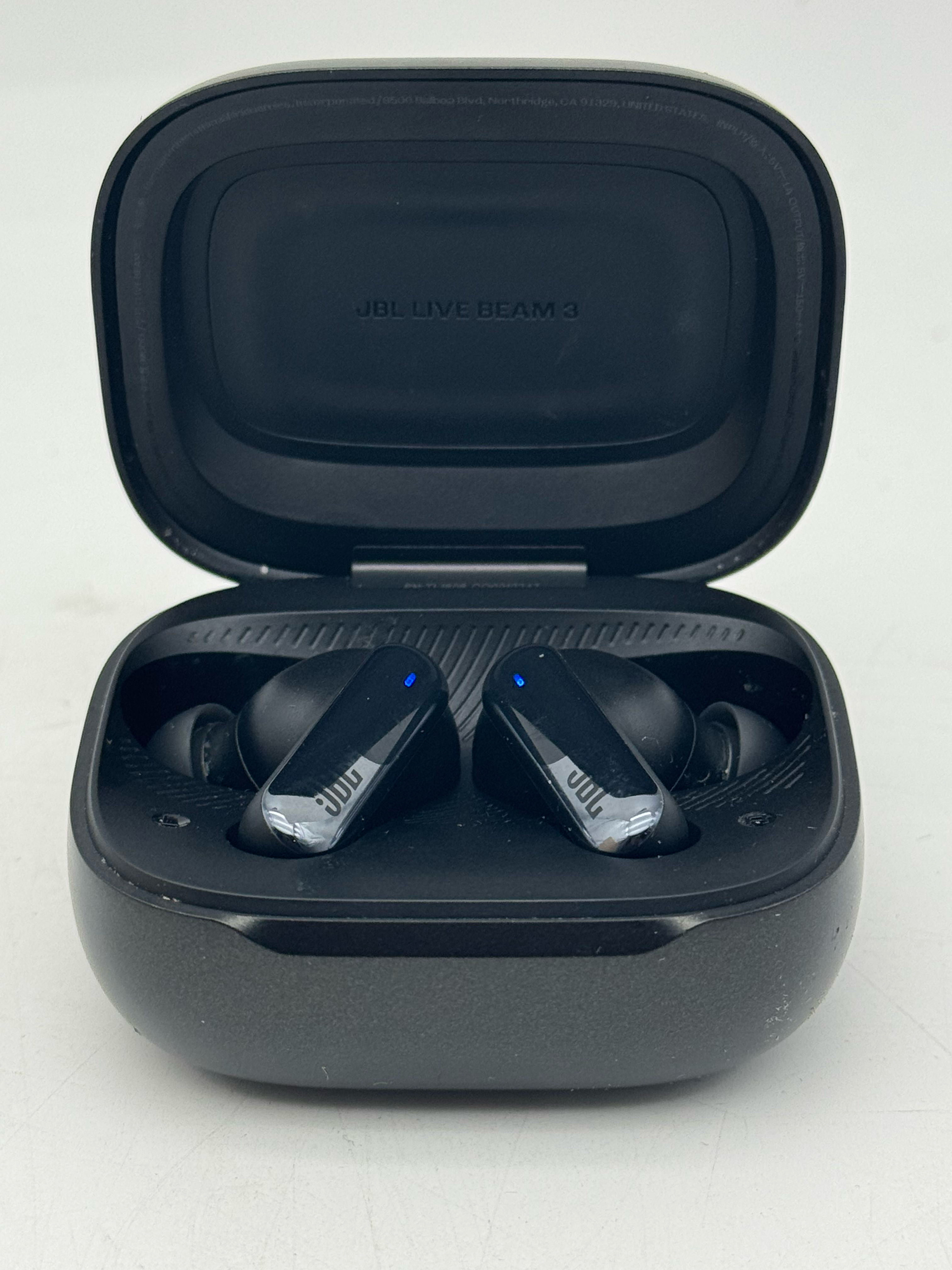 JBL Live Beam 3 Headphones True Wireless Noise Cancelling Bluetooth Black